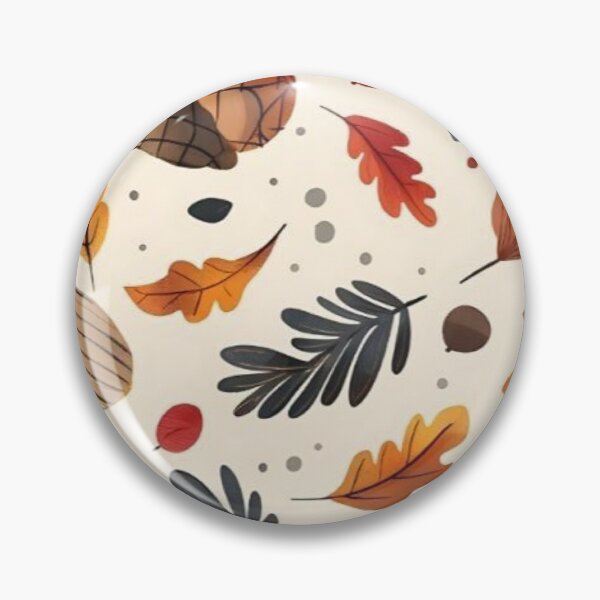 Item preview, Autumn Leaves and Acorns Seamless Pattern — Cozy Forest Fall Vector Background designed and sold by LYAN-STORE.