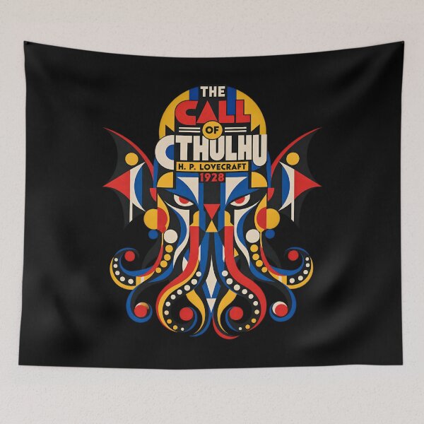 Item preview, H. P. Lovecraft: Cthulhu in Primary Colors designed and sold by Fenay Designs.