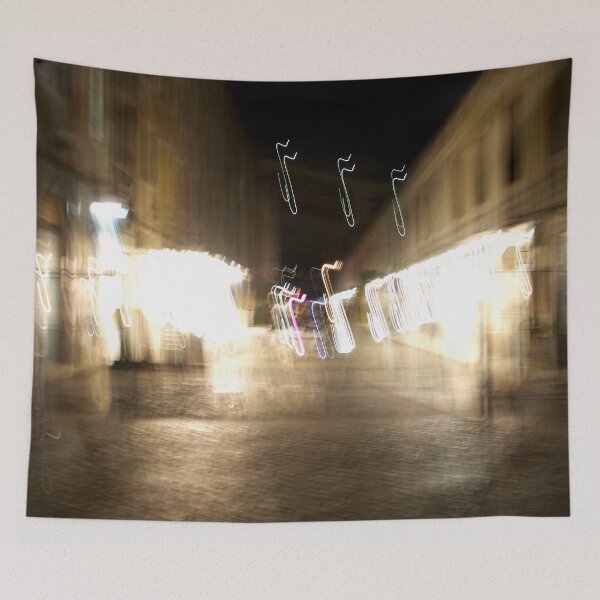 Item preview, Night Street Long Exposure Portugal designed and sold by Marino4ka.