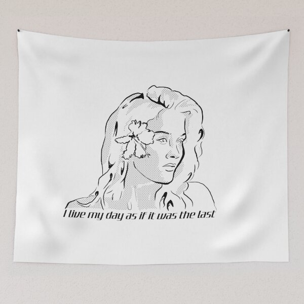 Item preview, Zara Larson illustration (black vers.) designed and sold by pinkybat.