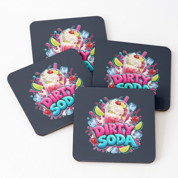 Item preview, Dirty Soda Vibrant Pop Art Splash Illustration designed and sold by Pickmash.