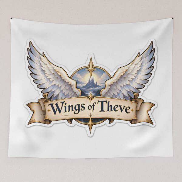 Item preview, Wings of Theve - Banner designed and sold by NRSROTE.
