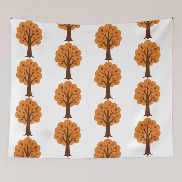Item preview, Golden Autumn Orange Tree designed and sold by BetweenForms.