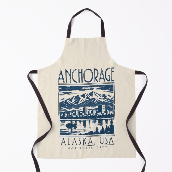 Item preview, Anchorage, Alaska, USA [Screenprint] designed and sold by elektronen.