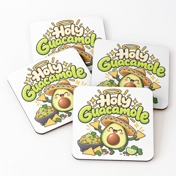 Item preview, Holy Guacamole Funny Avocado Mexican Food designed and sold by WeirdlyMild.