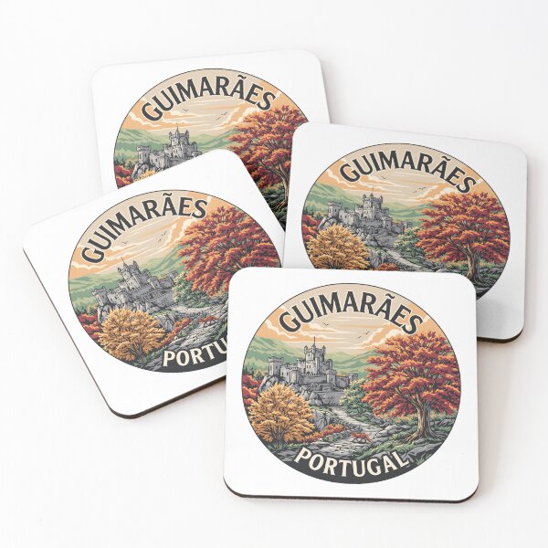 Item preview, Guimarães Portugal: Medieval Castle, Autumn Forest and Fox designed and sold by CircinusStore.