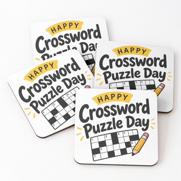 Item preview, Crossword Puzzle Day designed and sold by yunamaliskova.