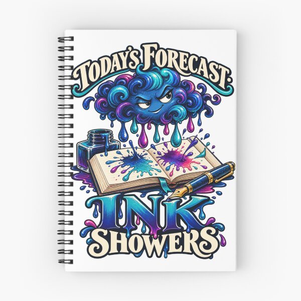 Item preview, Today's Forecast Ink Showers designed and sold by Winakuart.