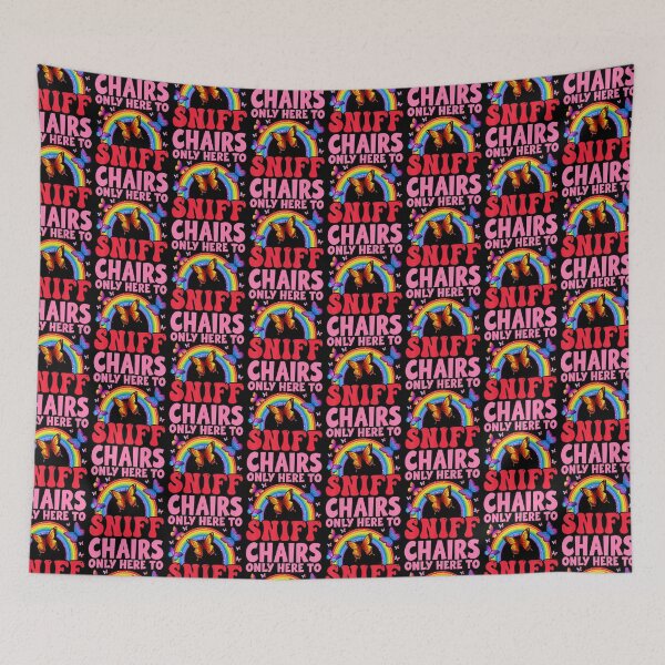 Item preview, Funny Embarrassing Inappropriate Only Here To Sniff Chair designed and sold by Pider-Vampire.