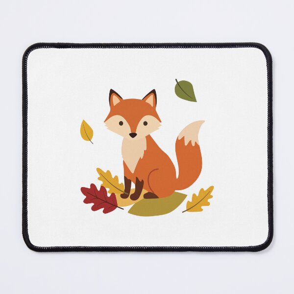 Item preview, Cute Autumn Fox  red foxIllustration designed and sold by BetweenForms.