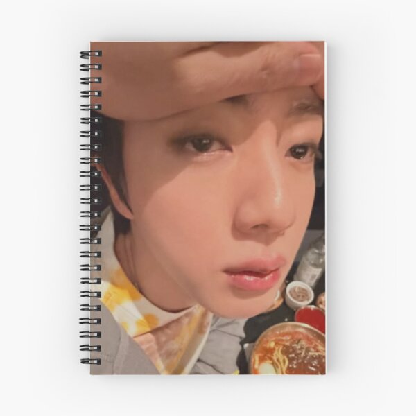 Item preview, Jin BTS Cute Ramen Selfie designed and sold by MdeMaria04.
