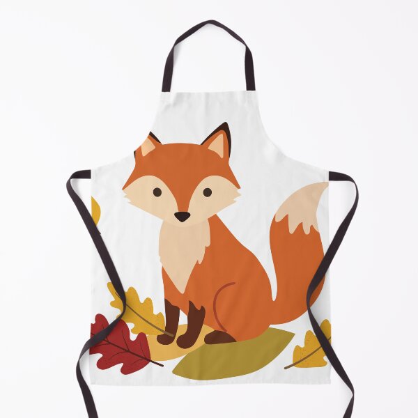 Item preview, Cute Autumn Fox red foxIllustration designed and sold by BetweenForms.
