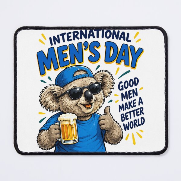Item preview, International Mens Day Australia designed and sold by yunamaliskova.