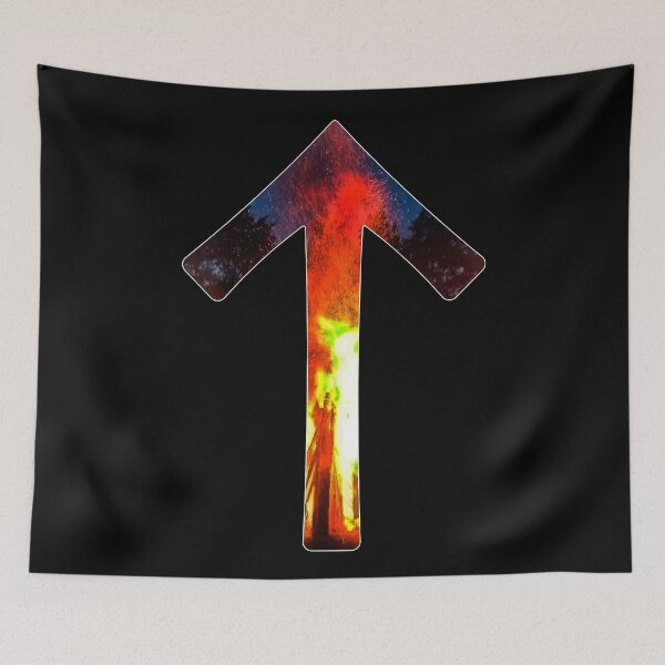 Item preview, Tiwaz Viking Rune – Flame of the Northern designed and sold by Faust-ART.