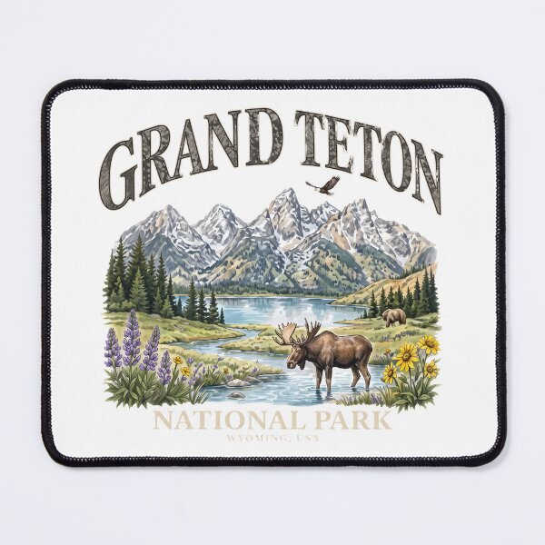 Item preview, Grand Teton National Park Wyoming USA designed and sold by theandroidvivz.