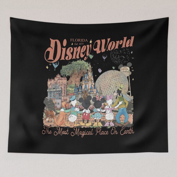 Item preview, Magical Theme Park Travel Poster designed and sold by woodnsheepee.