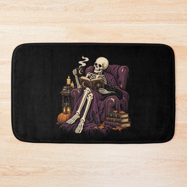 Item preview, Skeleton Book Lover Halloween Gothic Reader Gift designed and sold by Corvoria.
