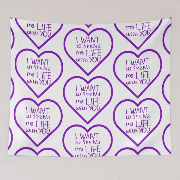 Item preview, I Want to Spend My Life with You designed and sold by kinpirks.