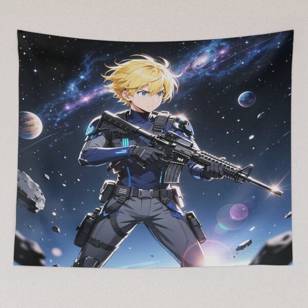 Item preview, Anime Space Soldier Tactical Art designed and sold by JMAVILA ART.