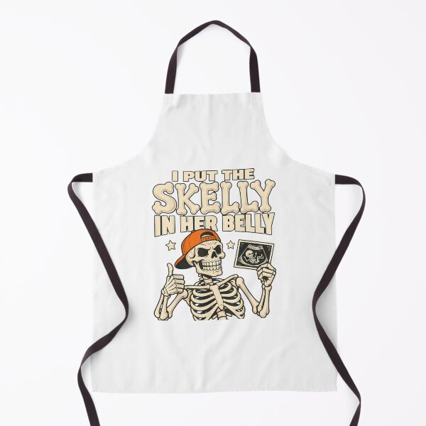 Item preview, Skelly In My Belly Skeleton Dad Halloween Pregnancy For Men designed and sold by HollienHittner.