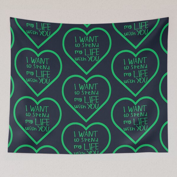 Item preview, I Want to Spend My Life with You designed and sold by kinpirks.