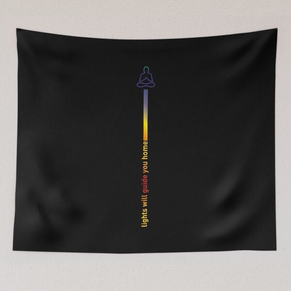Item preview, Lights will guide you home. Your journey back to yourself. Yoga and Meditation. designed and sold by strandbar.