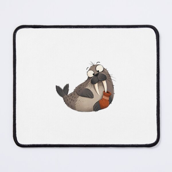 Item preview, Walrus with One Wool Sock designed and sold by The-Art-of-D.