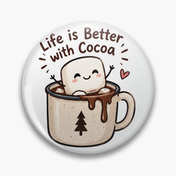 Item preview, National Cocoa Day Marshmallow designed and sold by yunamaliskova.