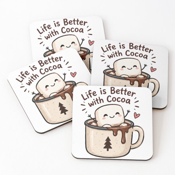 Item preview, National Cocoa Day Marshmallow designed and sold by yunamaliskova.