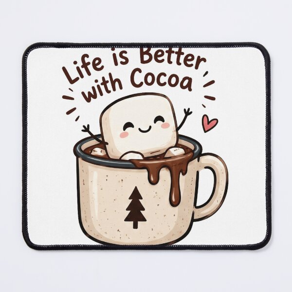 Item preview, National Cocoa Day Marshmallow designed and sold by yunamaliskova.