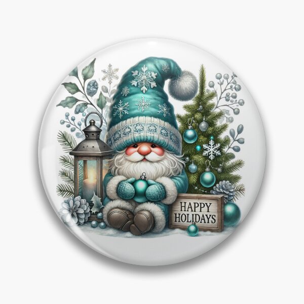 Item preview, Baby Blue Christmas Gnome  designed and sold by chicdeboutique.