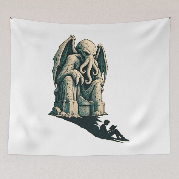 Item preview, H. P. Lovecraft: Cthulhu Statue, Reader's Shadow designed and sold by Fenay Designs.