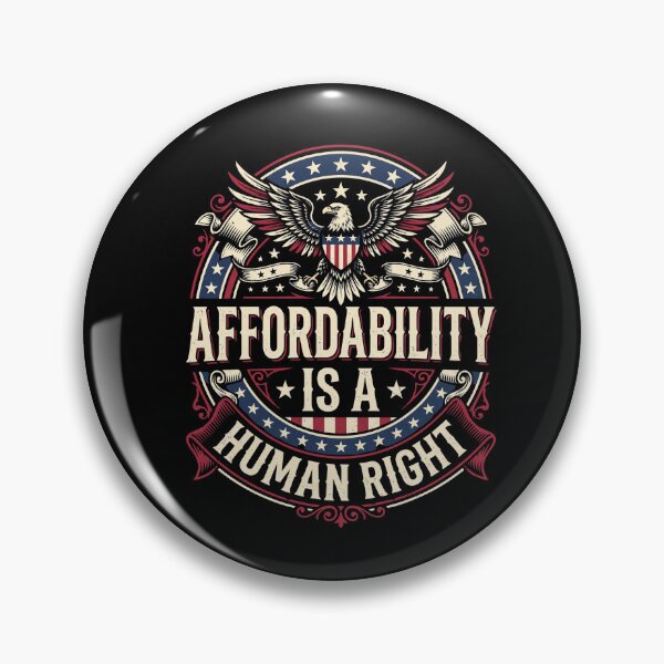 Item preview, Affordability Is A Human Right American Patriotic Vintage Design designed and sold by enjoytheshirt.