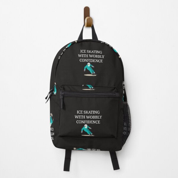 Item preview, Ice Skating With Wobbly Confidence designed and sold by Bubpat.