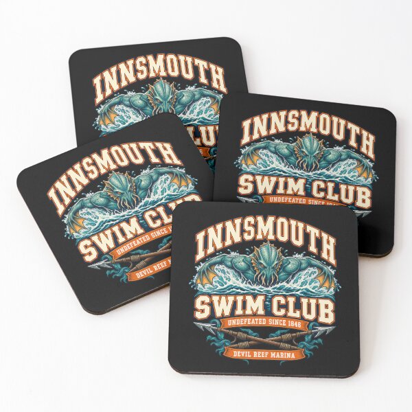 Item preview, H. P. Lovecraft: Innsmouth Swim Club Champion designed and sold by Fenay Designs.