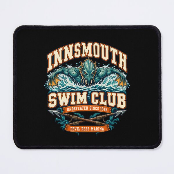 Item preview, H. P. Lovecraft: Innsmouth Swim Club Champion designed and sold by Fenay Designs.