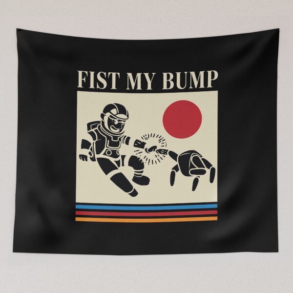 Item preview, Fist my bump Jazz Hands Rocky - Project Hail Mary designed and sold by gargrubinsa.