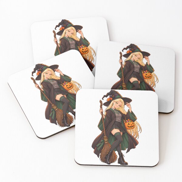 Item preview, Halloween Malfoid witch costume sticker design designed and sold by TopSharkArt.