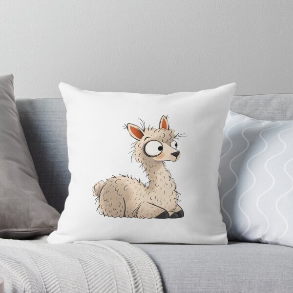 Item preview, Kneeling Alpaca with Wide Eyes designed and sold by The-Art-of-D.