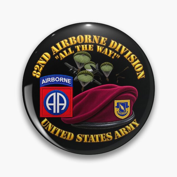 Item preview, 82nd Airborne Div - Beret - Mass Tac - Maroon  - 1st Bn - 504th Infantry - 3D - Transparent designed and sold by Military Insignia Products.