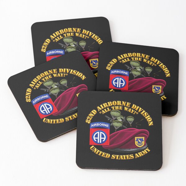 Item preview, 82nd Airborne Div - Beret - Mass Tac - Maroon  - 1st Bn - 504th Infantry - 3D - Transparent designed and sold by Military Insignia Products.