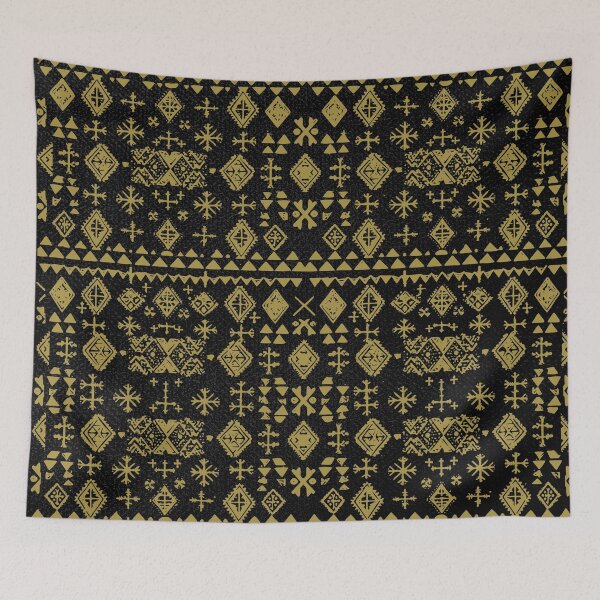 Item preview, Bogolan tradition – Authentic Mali Mudcloth Bambara Symbols designed and sold by Wolagno.
