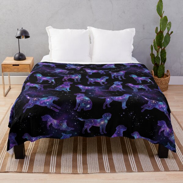 Item preview, Galaxy Dog Pattern: Space Labrador Silhouettes designed and sold by Goodthingstree.