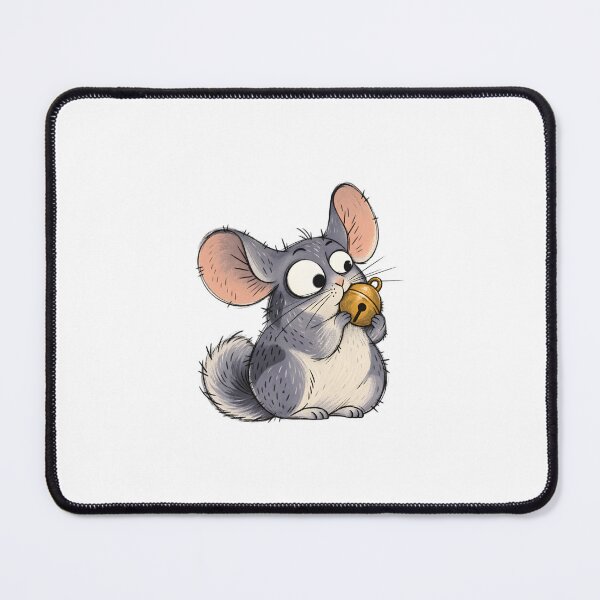 Item preview, Chinchilla Holding a Christmas Bell designed and sold by The-Art-of-D.