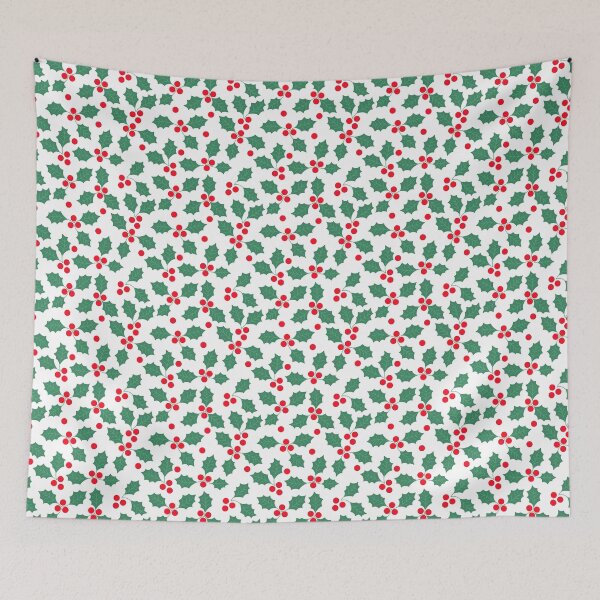 Item preview, Whimsical Holly Berries Pattern designed and sold by Vytfur Zone.