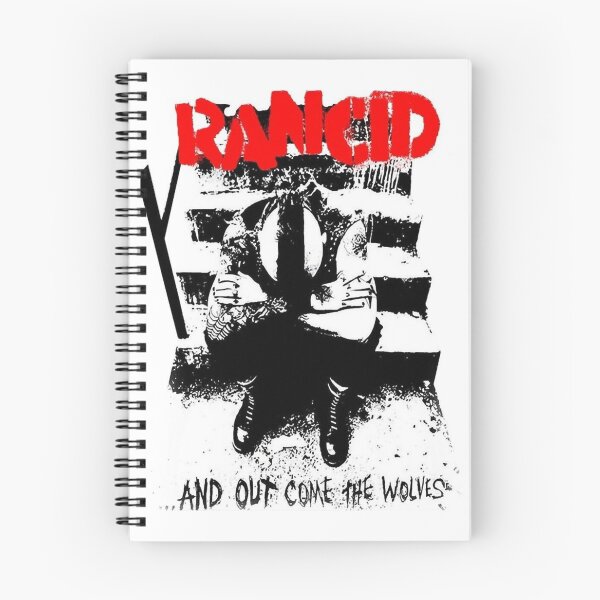 Item preview, Rancid Punk Music Original Custom Vintage Music Band Tee Unique Poster Wall Art designed and sold by Cool Robot Bro..