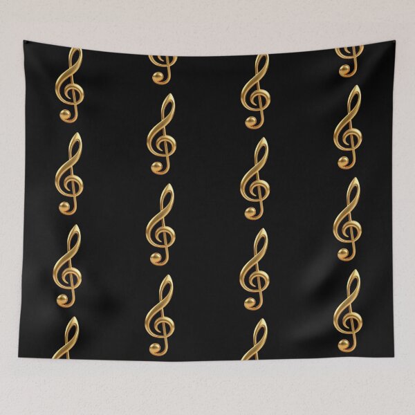 Item preview, Solenne Gold Treble Clef designed and sold by Solenne Music.