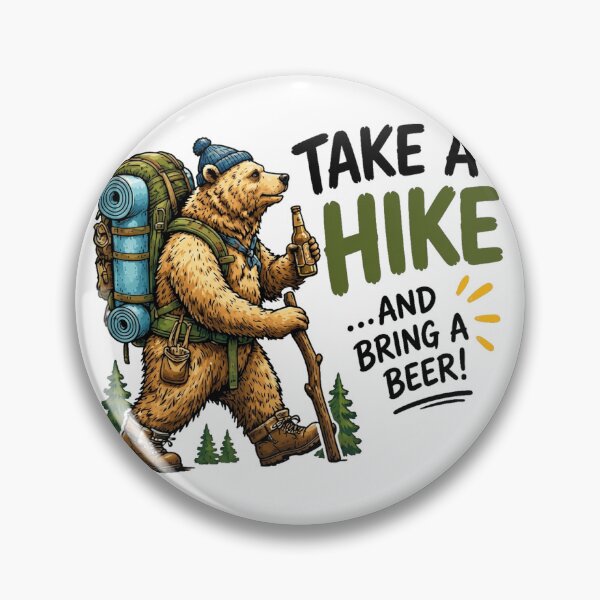 Item preview, National Take a Hike Day designed and sold by yunamaliskova.
