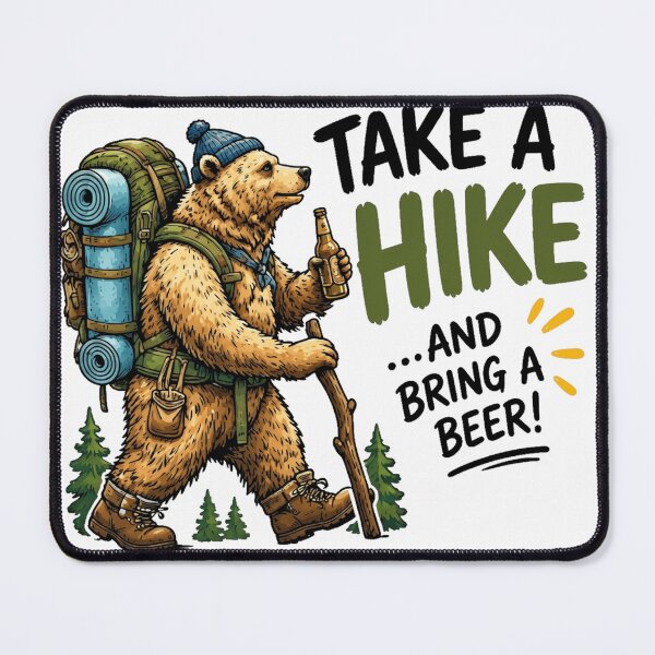 Item preview, National Take a Hike Day designed and sold by yunamaliskova.