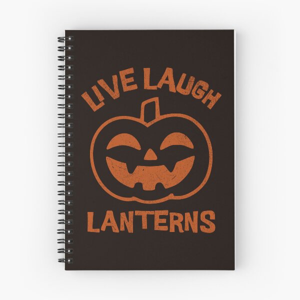 Item preview, Live Laugh Lanterns Halloween Pumpkin Spooky Season Humor designed and sold by KLArtzStore.